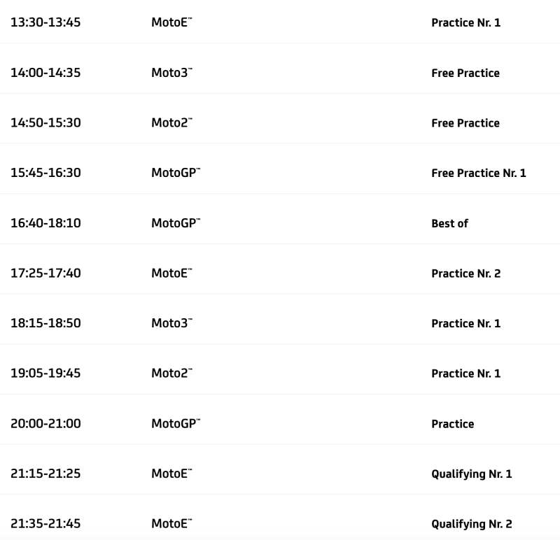 _schedule MotoGP 2024 round 6 Spain-1