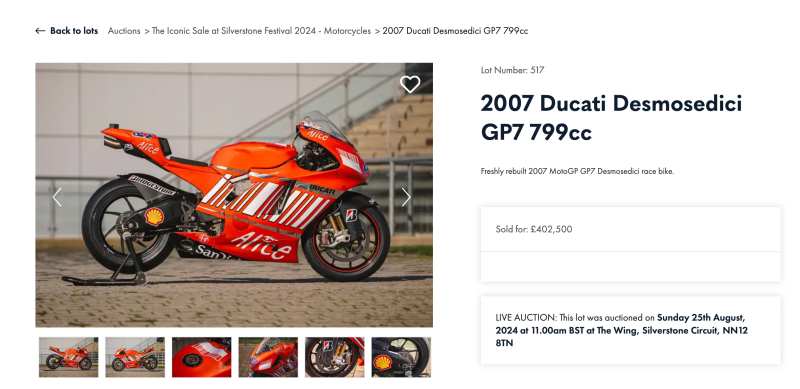 Auction-2007-Ducati-Desmosedici-GP7-799cc