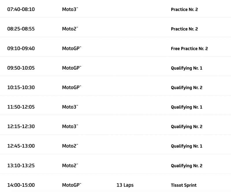 schedule-MOtoGP-2024-Round-15-Mandalika