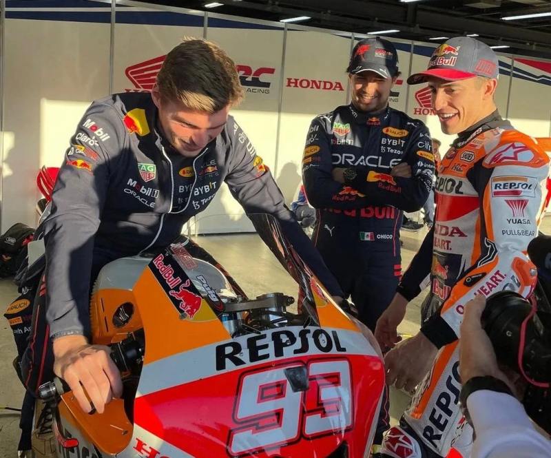 _Marc Marquez and Max Verstappen