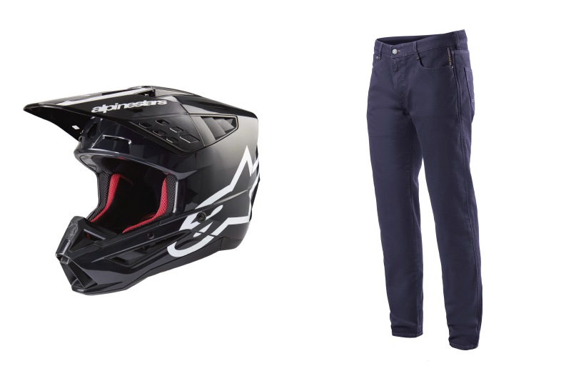 Alpinestars Helmet and pants