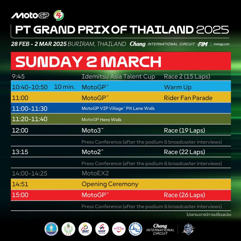 _Race Program MotoGP 2025 Round 1 Thailand-3